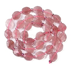 Natural Strawberry Quartz Beads Strands&nbsp;G-G182-C01-01