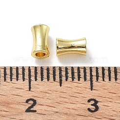 環境に優しい真鍮ビーズ  カドミウムフリー＆鉛フリー  竹の共同  ミックスカラー  5x3mm  穴：1.5mm&nbsp;KK-A193-02D