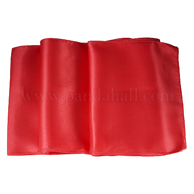 ソリッドカラーポリエステルテーブルランナー  ダイニングテーブル用  長方形  フクシア  2750x285x0.3mm&nbsp;DIY-TAC0020-82A-1