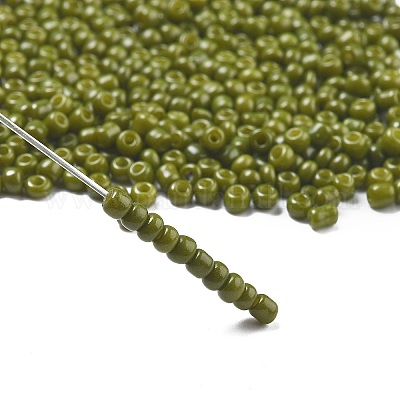 Baking Paint Glass Seed Beads&nbsp;SEED-S002-K9-1