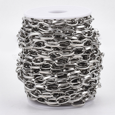 Tarnish Resistant 304 Stainless Steel Cable Chains&nbsp;STAS-R100-31-1