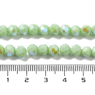 Opaque Glass Beads Strands&nbsp;EGLA-A035-P6mm-L20-1