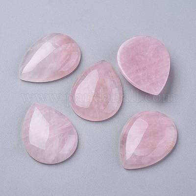 Natural Rose Quartz Cabochons&nbsp;G-E491-A-03-1
