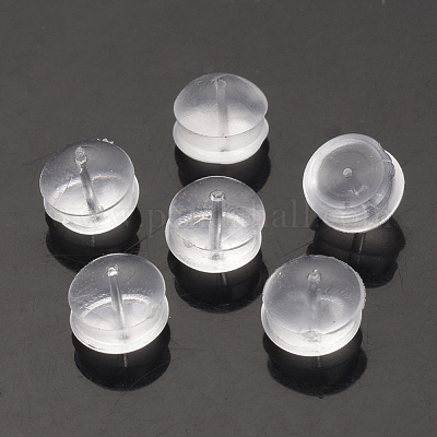 Rubber Ear Nuts&nbsp;KK-T021-19-1