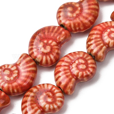 Ocean Series Handmade Porcelain Beads&nbsp;PORC-R002-03G-1