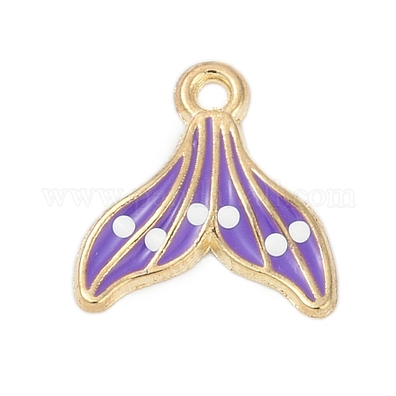 Alloy Enamel Pendants FIND-Z070-02G-01-1
