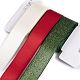 9 Yards 3 Styles Christmas Theme Polyester & Polycotton Ribbons Sets&nbsp;SRIB-A015-01A-03-1