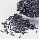 Glass Twisted Bugle Beads&nbsp;SEED-E002-6mm-829#-1