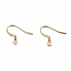 Brass Earring Hooks&nbsp;X-KK-O131-08G-2