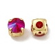 Flat Round Moonlight Effect Sew on Rhinestone&nbsp;GLAA-B010-04A-02-2