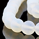 オパールビーズ連売り  艶消し  ラウンド  8mm  穴：1mm  約47個/連  15.5インチ&nbsp;G-T106-339-2