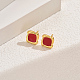 Alloy Square Stud Earrings&nbsp;ON5879-2-1