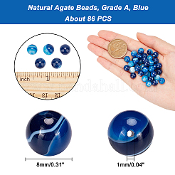 Natural Agate Beads&nbsp;G-AR0003-67