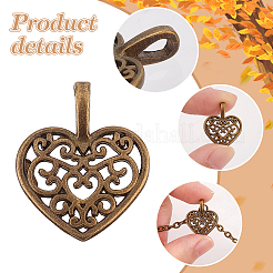100PCS Alloy Pendants&nbsp;PALLOY-PH0022-29