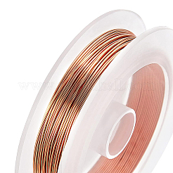 ラウンドクラフト銅線  生（メッキなし）  0.6mm  22ゲージ&nbsp;CWIR-BC0001-0.6mm-RG