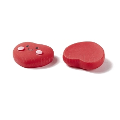 Spray Painted Resin Cabochons&nbsp;RESI-G031-03