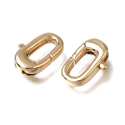 Brass Spring Gate Rings&nbsp;KK-CBA4292-10G