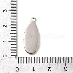 304 Stainless Steel Pendants&nbsp;STAS-L284-05AS