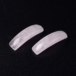 ナチュラルローズクォーツコネクターチャーム  アーチリンク  36.5~37.5x9.5~10x7mm  穴：1mm&nbsp;G-C015-01D