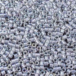 MIYUKIデリカビーズ  シリンダー  日本製シードビーズ  11/0  （db1671)パールライニングクリスタルab  1.3x1.6mm  穴：0.8mm  約100000個/500g&nbsp;SEED-MY11-DB1671