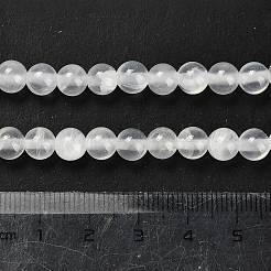 Natural White Jade Beads Strands&nbsp;G-B128-A02-02