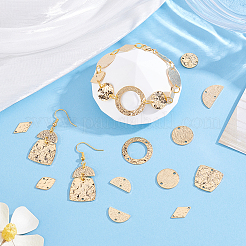 45Pcs 9 Styles Brass Connector Charms&nbsp;KK-BBC0028-60