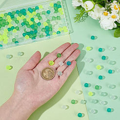 5 Colors Transparent Glass Beads Sets&nbsp;FGLA-PH0001-11B-02