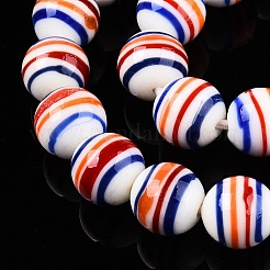 Handmade Nepalese Lampwork Beads&nbsp;LAMP-N024-14B
