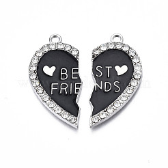 Alloy Enamel Split Pendant&nbsp;ENAM-S130-25A