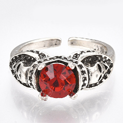 Alloy Cuff Finger Rings&nbsp;RJEW-T006-65
