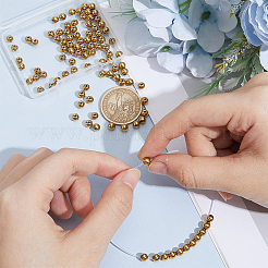 100Pcs 304 Stainless Steel Beads&nbsp;STAS-HY0002-23B