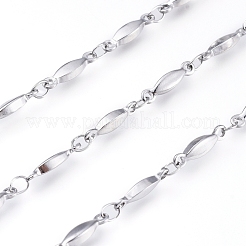 Tarnish Resistant 304 Stainless Steel Link Chains&nbsp;CHS-G014-15P