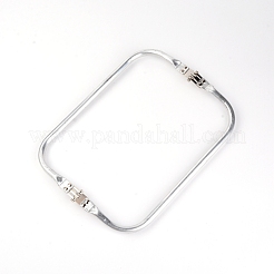 Aluminium Purse Handle Frame&nbsp;FIND-WH0077-12D