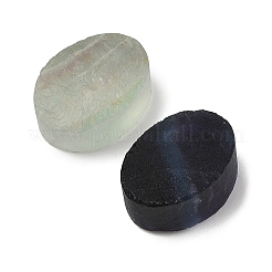 天然の蛍石カボション  オーバル  18x13x8.5~10.5mm&nbsp;G-K338-38A-04