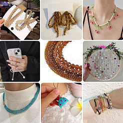 6 Strands 6 Styles Glass Beads Strands&nbsp;EGLA-TA0013-21D