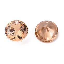 Cubic Zirconia Charms&nbsp;X-ZIRC-N033-C-06