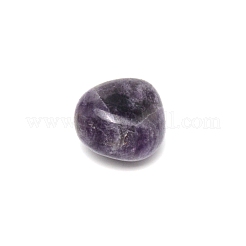 天然石アメジストビーズ  穴がない  タンブルストーン  花瓶フィラーの宝石  ナゲット  21~36x14~25x11~30mm&nbsp;G-WH0008-18