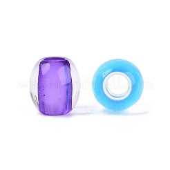 Transparent Acrylic European Beads&nbsp;OACR-Q200-11