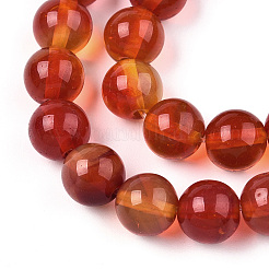 Glass Round Beads Strands&nbsp;GLAA-M044-01Q
