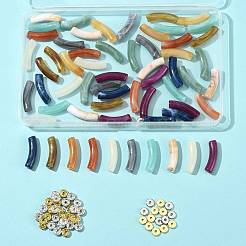 DIY Curved Tube Bracelet Making Kit&nbsp;DIY-FS0010-36