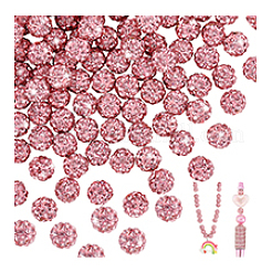100Pcs Polymer Clay Pave Good Quality Rhinestone Beads&nbsp;FIND-PH0022-39