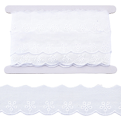 15 Yards Flat Hollow Cotton Lace Trim&nbsp;OCOR-GF0006-08