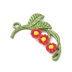 Alloy and Resin Pendants&nbsp;PALLOY-JF03816