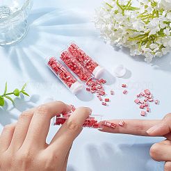 452Pcs 2 Style 2-Hole Opaque Glass Seed Beads&nbsp;SEED-NB0001-76