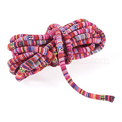 5M Ethnic Style Nylon Braided Round Cords&nbsp;OCOR-TA0003-21C