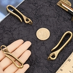 6Pcs 3 Styles Tibetan Style Alloy Hook Clasps&nbsp;FIND-CP0003-27AB