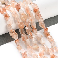 Natural Strawberry Quartz Beads Strands&nbsp;G-P497-01C-42