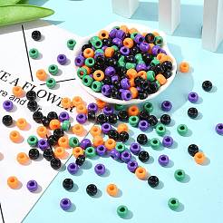 800Pcs 4 Colors Opaque Plastic Beads&nbsp;KY-FS0001-41