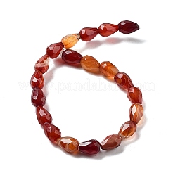 Natural Red Agate Beads Strands&nbsp;G-P520-B06-01