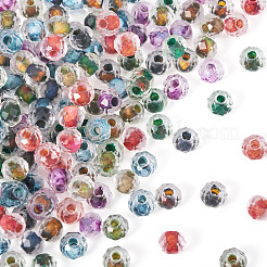 60G 6 Colors Transparent Glass Seed Beads&nbsp;GLAA-TA0003-32